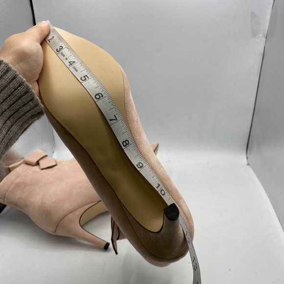 XYD Pointy Toe Ankle Booties Dress Low Kitten Heels Graceful Boots SOLD - Picture 7 of 10